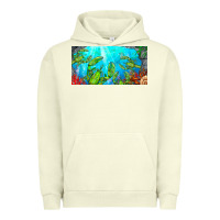 Pigment Pistachio lobster license plate Urban Hoodie - BarkalooDesign