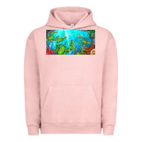 Pigment Salmon lobster license plate Urban Hoodie - BarkalooDesign