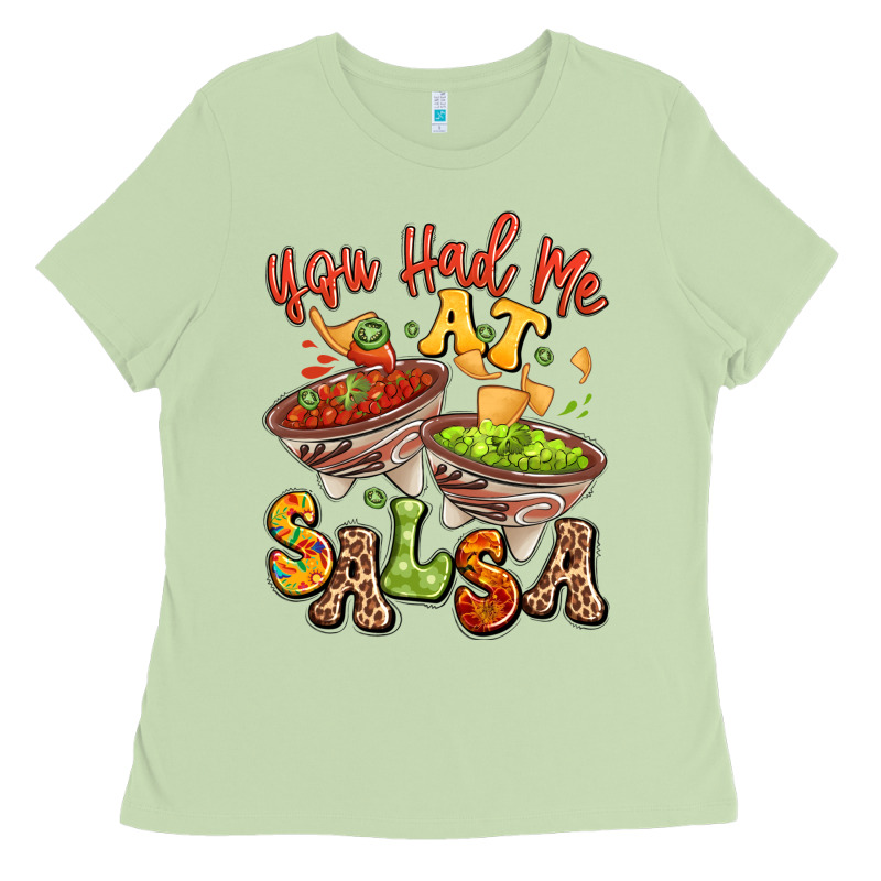 You Had Me At Salsa Ladies Tee by LillyAllenDesigns | Teevron