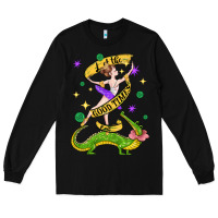 Black let the good times roll (2) Long Sleeve Tee - CowGirlArtShop
