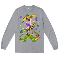 Heather Grey let the good times roll (2) Long Sleeve Tee - CowGirlArtShop
