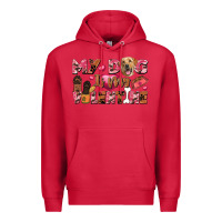 Cardinal my dog is my valentine Premium Hoodie - FaDigitalArtStudio