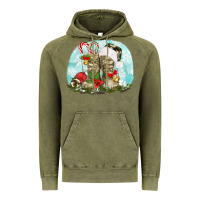 Vintage Olive army boots christmas Vintage Hoodie - texasbilliewilder