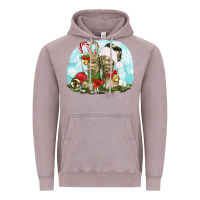 Vintage Zinc army boots christmas Vintage Hoodie - texasbilliewilder