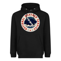 Black national weather service nws Heavyweight Hoodie - tuanDangUi