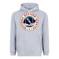 Heather Grey national weather service nws Heavyweight Hoodie - tuanDangUi
