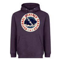 Plum national weather service nws Heavyweight Hoodie - tuanDangUi