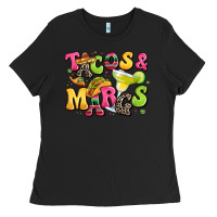Black tacos and margaritas Ladies Tee - LillyAllenDesigns