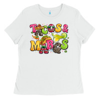 White tacos and margaritas Ladies Tee - LillyAllenDesigns