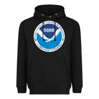 Black noaa vintage design Heavyweight Hoodie - tuanDangUi