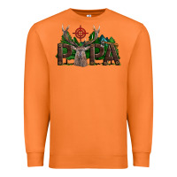 Carrot Western Papa Deer Hunting Premium Sweatshirt - LillyAllenDesigns