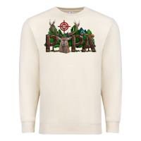 Sandshell Western Papa Deer Hunting Premium Sweatshirt - LillyAllenDesigns