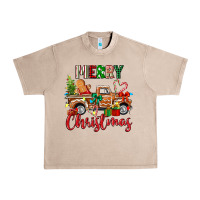 French Oak merry christmas gingerbread truck Urban Heavy Tee - texasbilliewilder