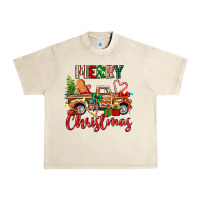 Sandshell merry christmas gingerbread truck Urban Heavy Tee - texasbilliewilder