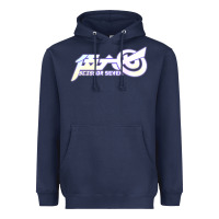 Navy scissor epic seven Heavyweight Hoodie - tuanDangUi