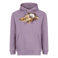 Lavender murex snail Heavyweight Hoodie - LillyAllenDesigns