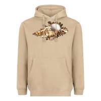 Mushroom murex snail Heavyweight Hoodie - LillyAllenDesigns