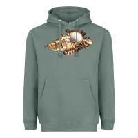 Sage murex snail Heavyweight Hoodie - LillyAllenDesigns