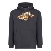 Smoke murex snail Heavyweight Hoodie - LillyAllenDesigns