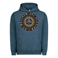 Pigment Midnight Navy ignatius of loyola society of jesus Urban Hoodie - tuanDangUi