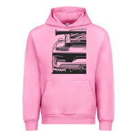 Fuchsia Pink gt3 rs 991.2 fragment rear Urban Hoodie - tuanDangUi