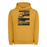 Pigment Peanut Butter gt3 rs 991.2 fragment rear Urban Hoodie - tuanDangUi