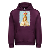 Mauve Wine our lady of fatima Urban Hoodie - tuanDangUi