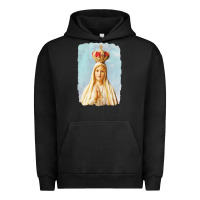 Pigment Black our lady of fatima Urban Hoodie - tuanDangUi