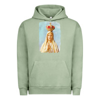 Pigment Oil Green our lady of fatima Urban Hoodie - tuanDangUi