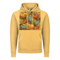 Vintage Mustard Fall Vintage Hoodie - NancyCooperArtShop