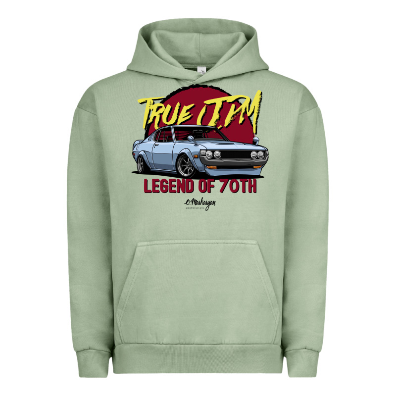 True Jdm. Celica 70 77 (blue Gray) Urban Hoodie by tuanDangUi | Teevron