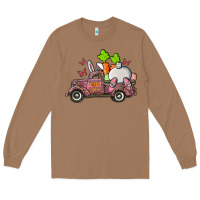 Toasted Coconut happy easter pink truck with bunny Long Sleeve Tee - RanaPortraitStore