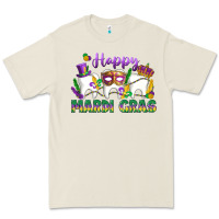 Bone mardi gras celebration with teeth Premium Tee - LillyAllenDesigns
