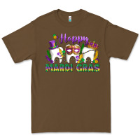 Cacao mardi gras celebration with teeth Premium Tee - LillyAllenDesigns