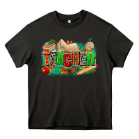 Asphalt teacher fall Heavy Core Tee - MaliasSmallBusiness
