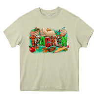 Mossy teacher fall Heavy Core Tee - MaliasSmallBusiness