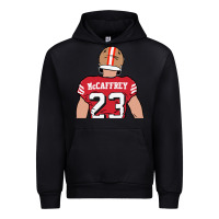 Black christian mccaffrey back to Urban Hoodie - tuanDangUi