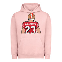 Pigment Salmon christian mccaffrey back to Urban Hoodie - tuanDangUi