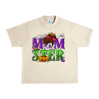 Sandshell Momster Halloween Urban Heavy Tee - NancyCooperArtShop