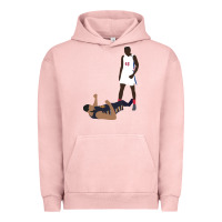 Pigment Salmon sekou doumbouya over tristan thompson Urban Hoodie - tuanDangUi