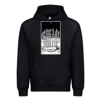 Black ten of swords   x of swords   tarot card   major arcana   fortune tell Urban Hoodie - tuanDangUi