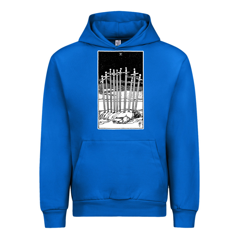 Ten Of Swords   X Of Swords   Tarot Card   Major Arcana   Fortune Tell Urban Hoodie by tuanDangUi | Teevron