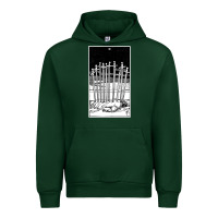 Forest Green ten of swords   x of swords   tarot card   major arcana   fortune tell Urban Hoodie - tuanDangUi