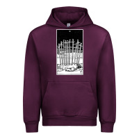 Mauve Wine ten of swords   x of swords   tarot card   major arcana   fortune tell Urban Hoodie - tuanDangUi