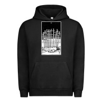 Pigment Black ten of swords   x of swords   tarot card   major arcana   fortune tell Urban Hoodie - tuanDangUi