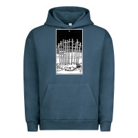 Pigment Midnight Navy ten of swords   x of swords   tarot card   major arcana   fortune tell Urban Hoodie - tuanDangUi