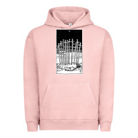 Pigment Salmon ten of swords   x of swords   tarot card   major arcana   fortune tell Urban Hoodie - tuanDangUi