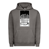 Pigment Tornado ten of swords   x of swords   tarot card   major arcana   fortune tell Urban Hoodie - tuanDangUi