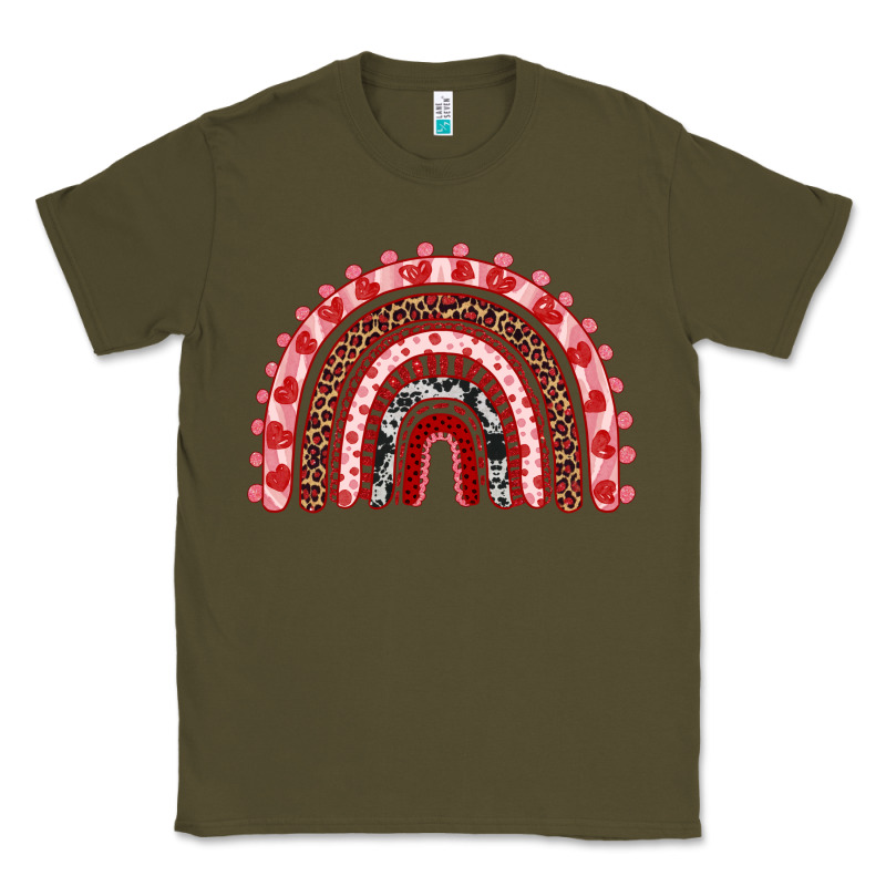 Valentines Day Rainbow Classic Tee by RanaPortraitStore | Teevron