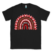 Black valentines day rainbow Classic Tee - RanaPortraitStore